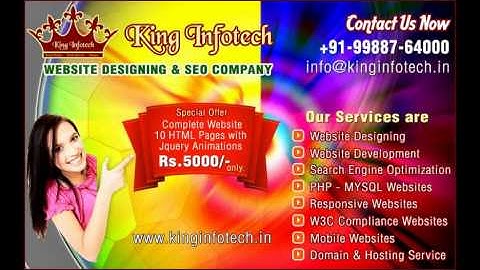website design in ludhiana punjab india www.kinginfotech.in