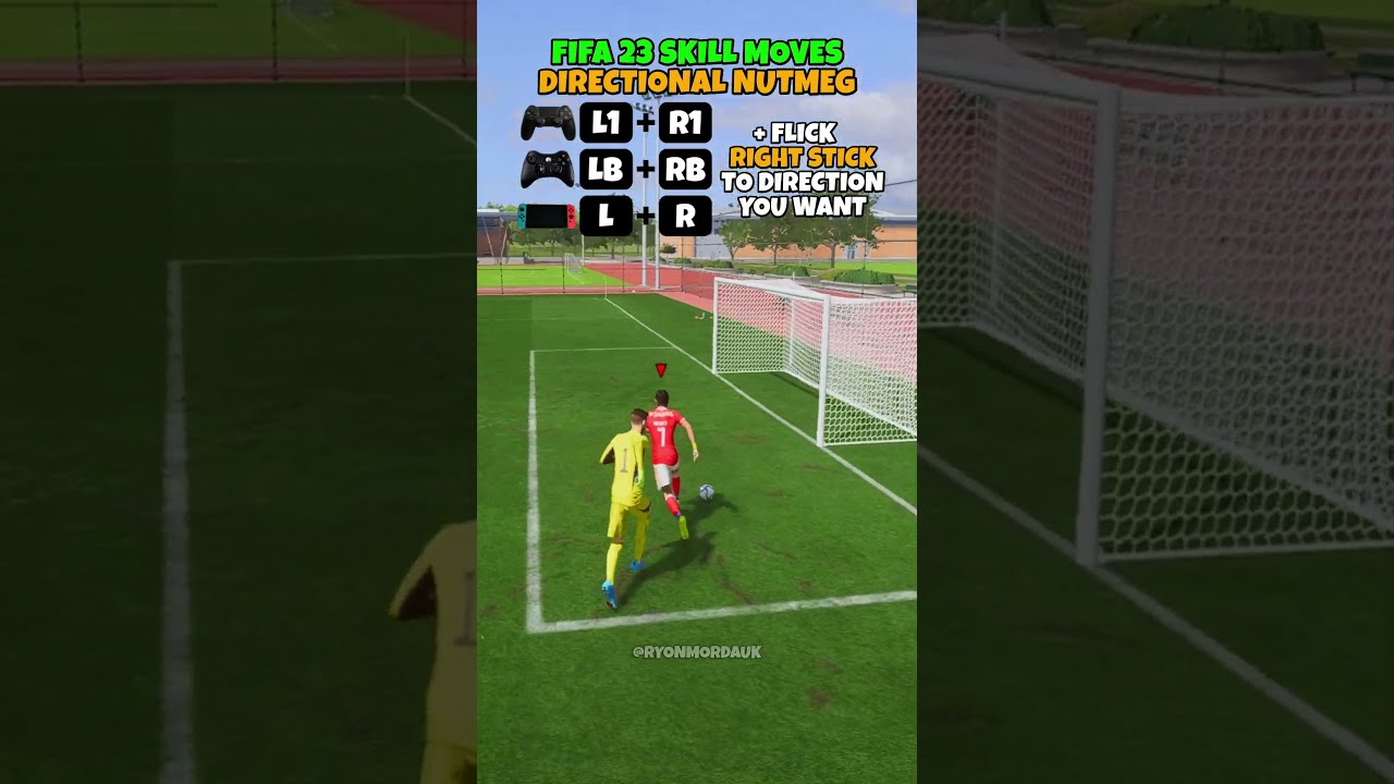 Directional Nutmeg FIFA 23 Skill Moves
