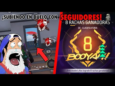 🔴 SUBIENDO A MAESTRO EN DUELO CLASIFICATORIA 🔥 ¡CON SEGUIDORES! 🤫🧏‍♂️ FREE FIRE