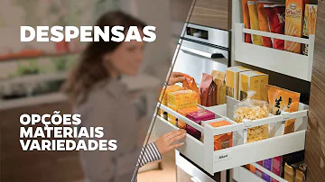 Como improvisar uma despensa na cozinha?