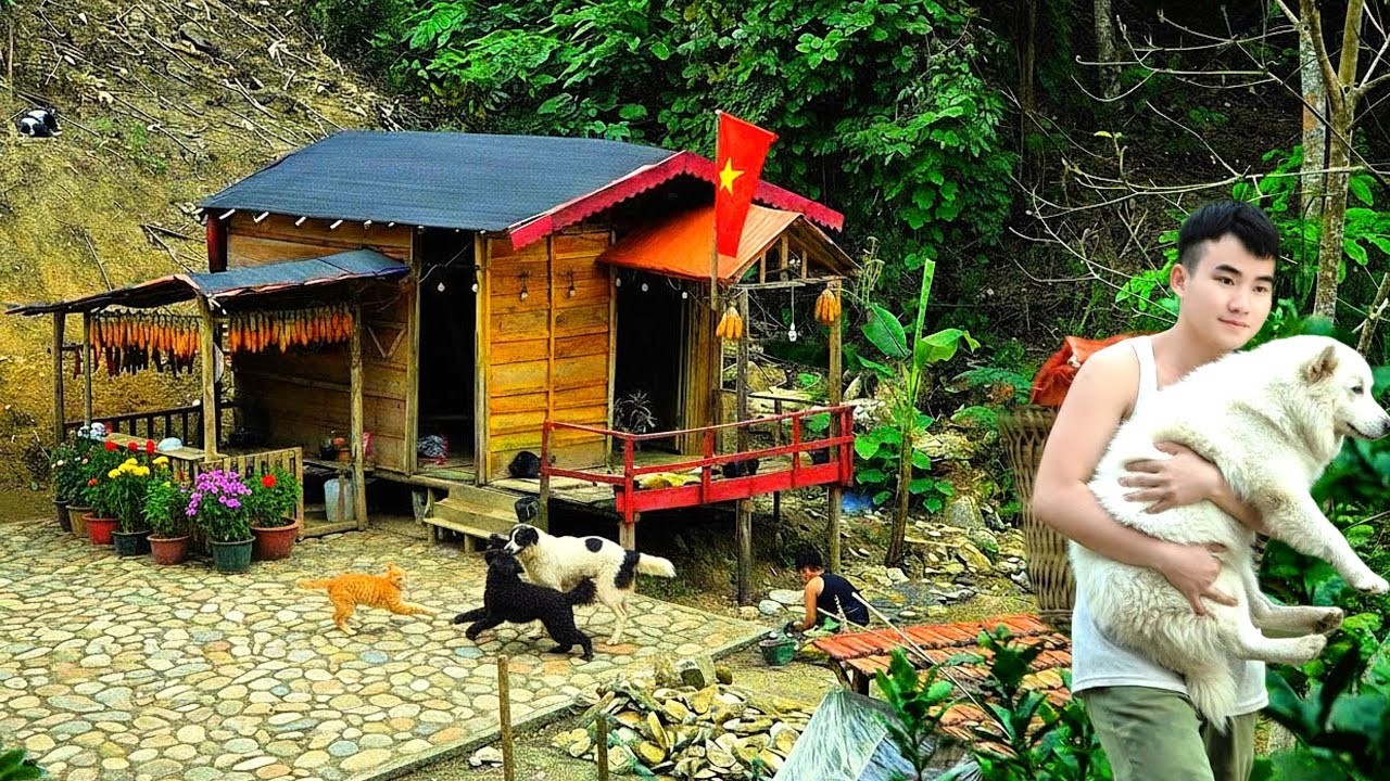 Completing the Dream Garden — A Magical Oasis Blossoms Deep Within the Lush Green Forest Thanh Duong