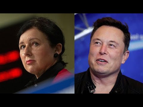 'The time of the Wild West is over,' EU's Věra Jourová warns Elon Musk’s Twitter from Davos