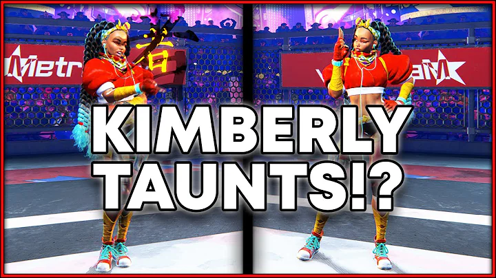 Street Fighter 6 - SHE DOES NINJA SIGNS!!! All Kim...