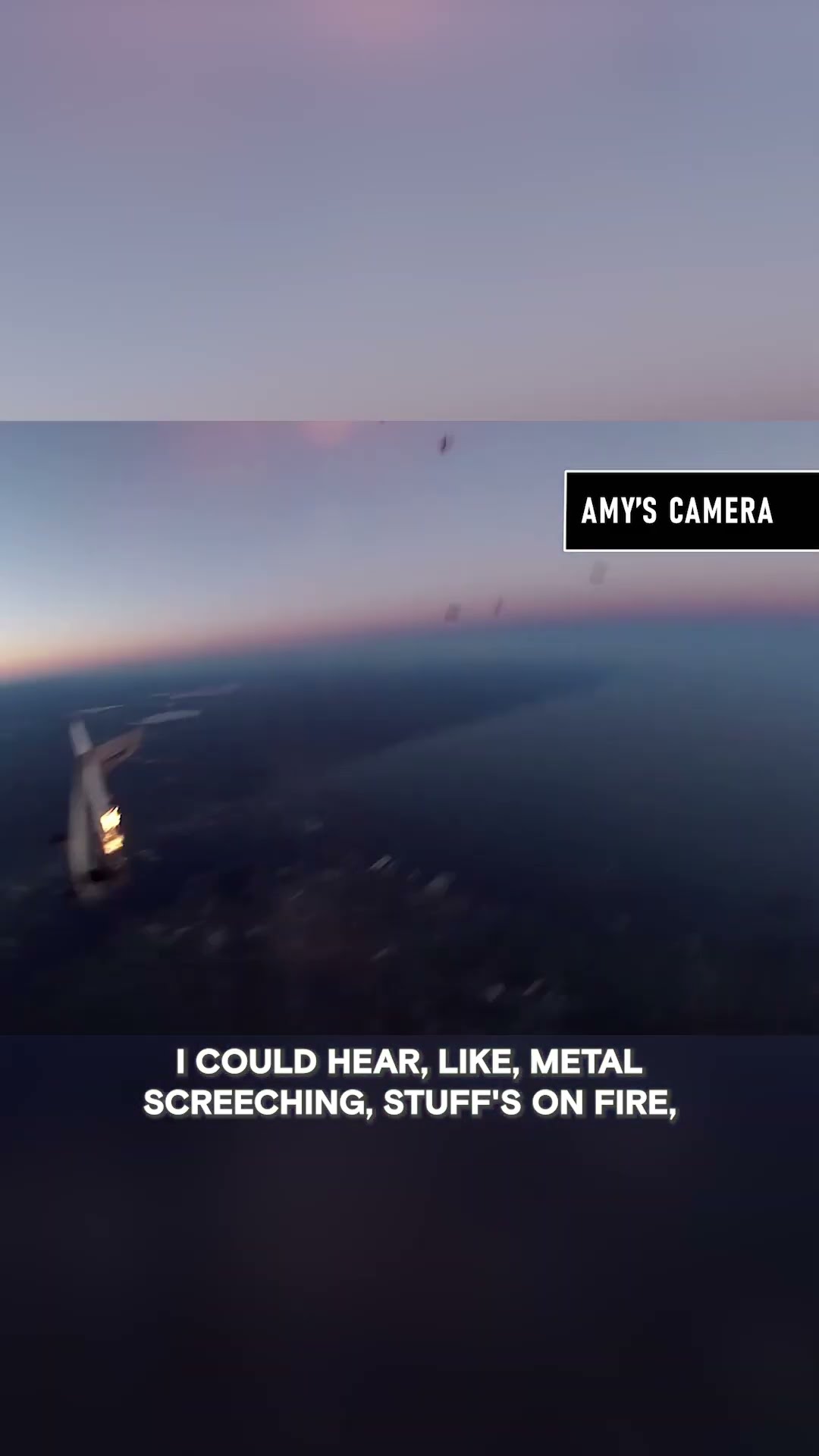Skydiving Adventure Takes a SCARY Turn | History's Most Shocking | #Shorts