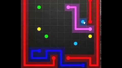 11 × 11 MANIA LEVEL 83 - FLOW GAME ON FACEBOOK Connect the dots