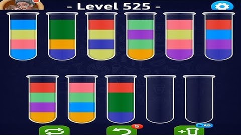 Colour sort level 525