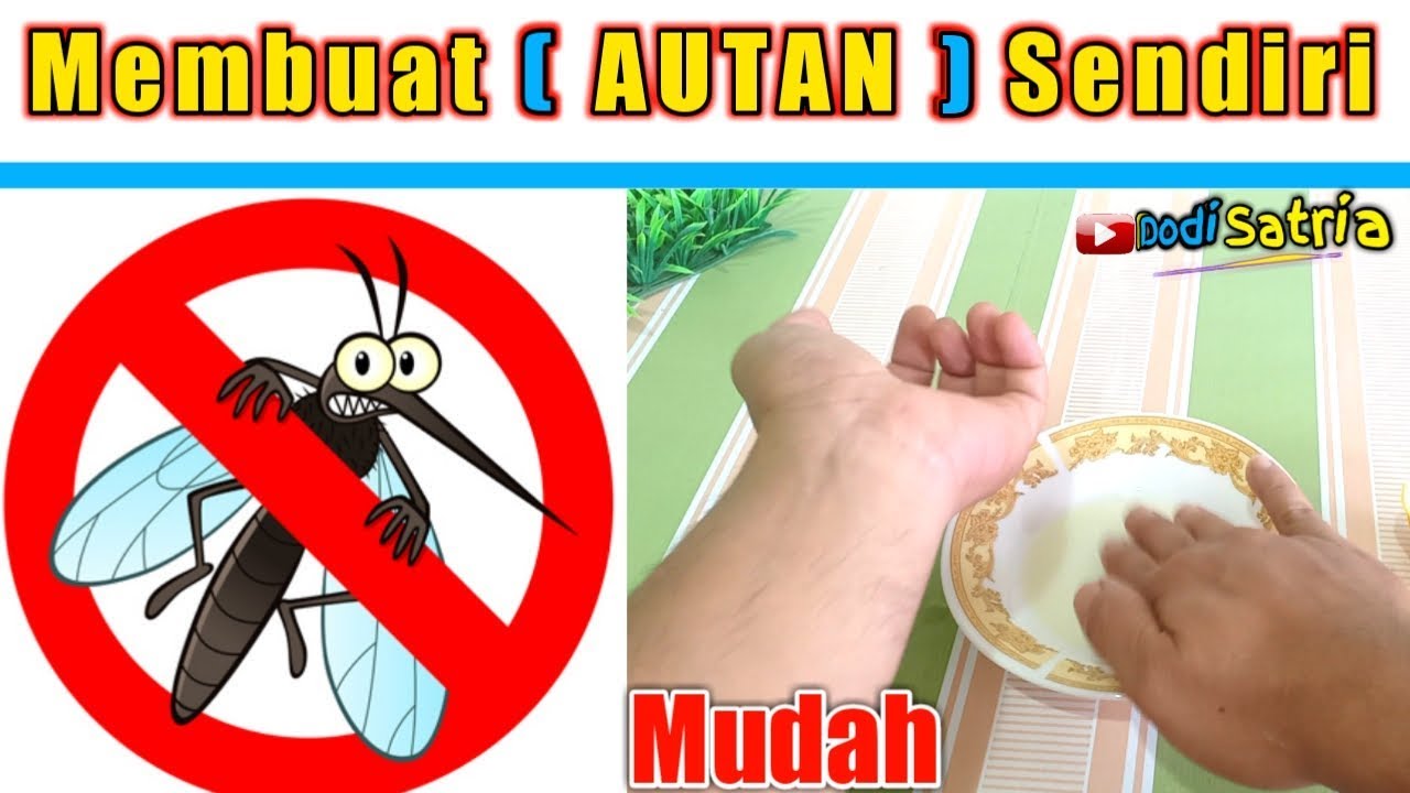 Cara Membuat LOTION ANTI NYAMUK Alami Aman Utk Sikecil ...