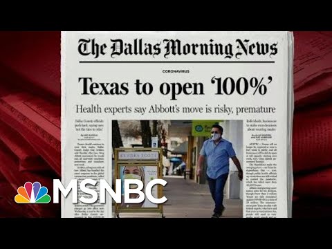 Spurs Coach, Houston Mayor Critical Of Texas Governor's Move To Open State | Morning Joe | MSNBC