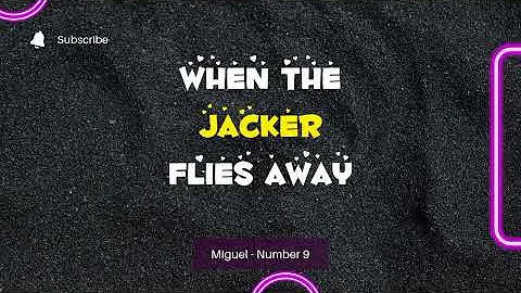 Miguel - Number Nine (Lyrics)