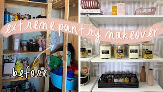 *EXTREME* Pantry Makeover | Cramped Closet Turned Into A Pinterest Pantry Dream!