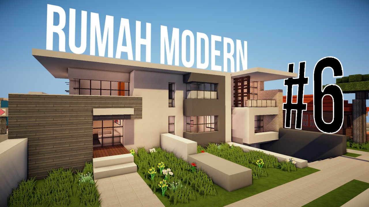 Rumah Modern 6 Review Minecraft Indonesia YouTube