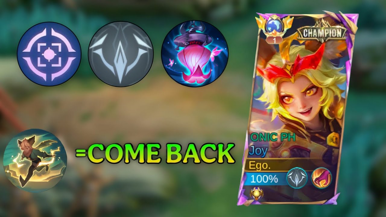 NEW JOY HYPER CARRY🔥| THE ENEMIES ARE LAUGHING AT ME🤣 "PRO COMEBACK"