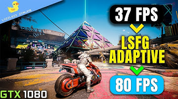 how to use lossless scale adaptive on Cyberpunk 2077