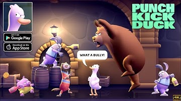 PUNCH KICK DUCK Official Launch Gameplay walkthrough part 1 (Android/iOS)