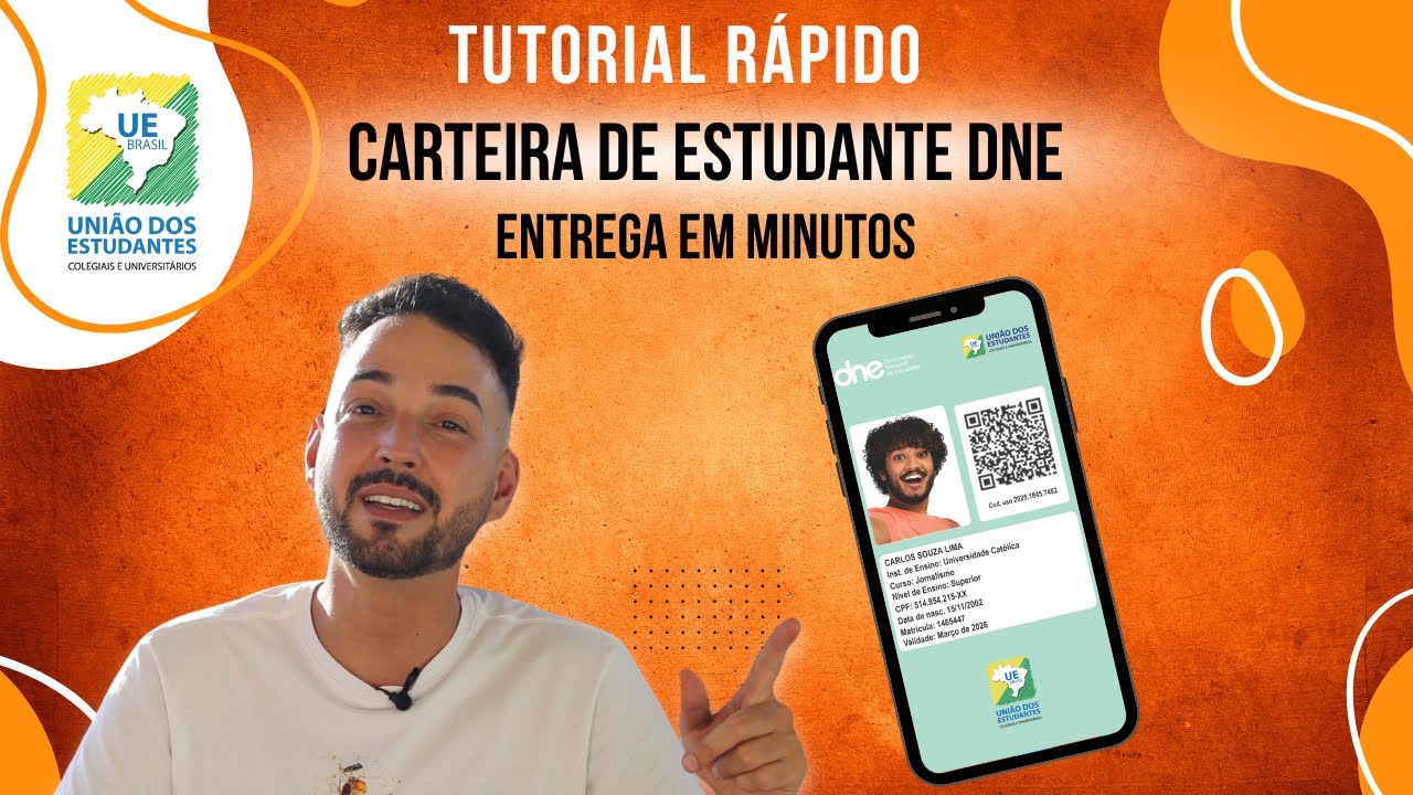 CARTEIRA DE ESTUDANTE DNE OFICIAL 2025
