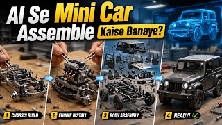 Mini Car Assemble AI Video Tutorial 2026 | Create Realistic Car Assembly Videos with free ai tools