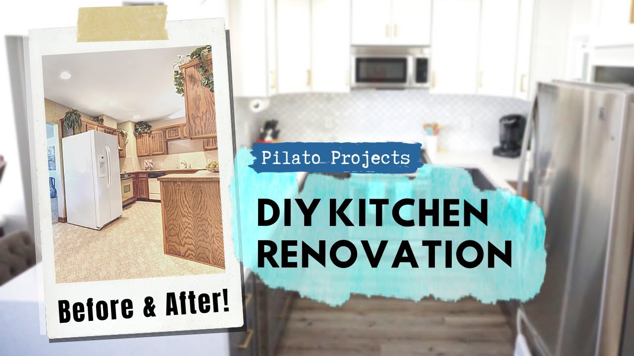 DIY KITCHEN REMODEL | Modern Kitchen Renovation Time Lapse - YouTube