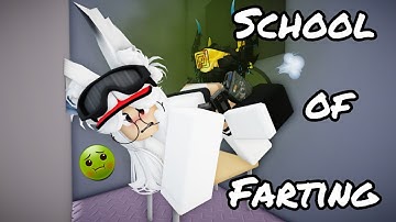 Roblox farts at school #farting #roblox #fart