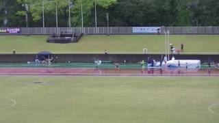2017中部小中学選手権 中学2・3年女子4×100mR 3組