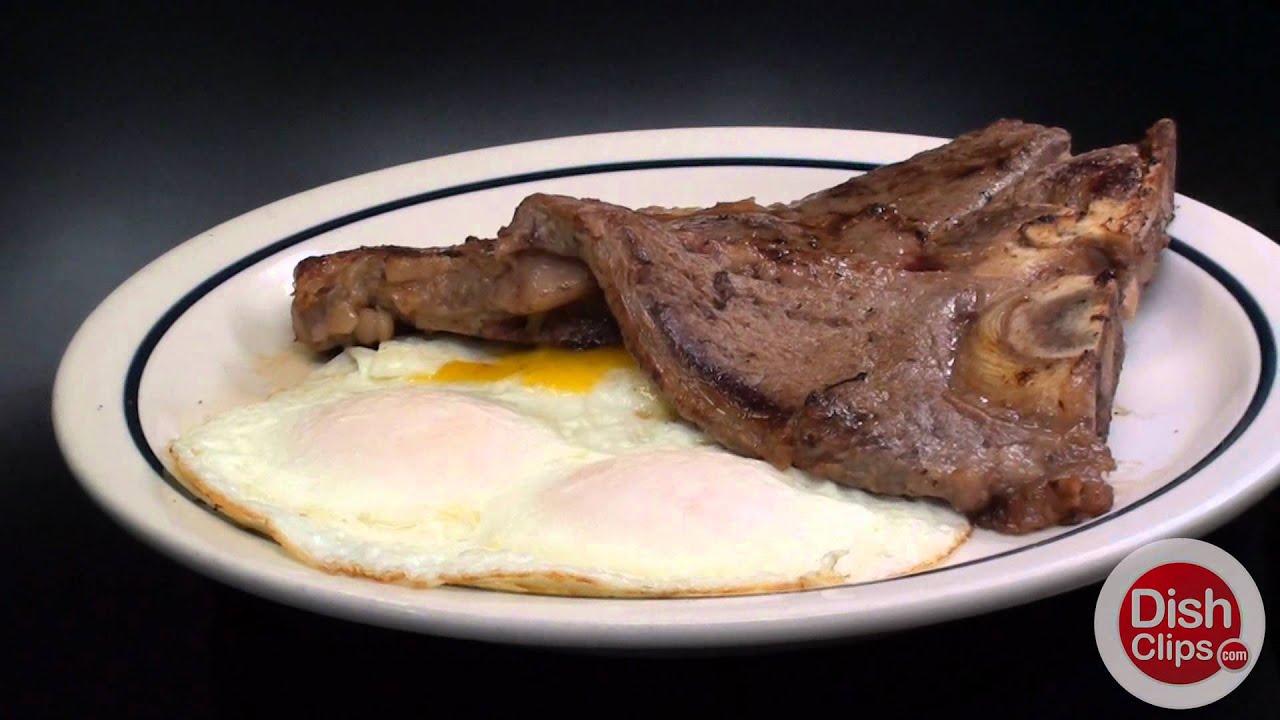 IHOP - T-Bone Steak & Eggs - YouTube