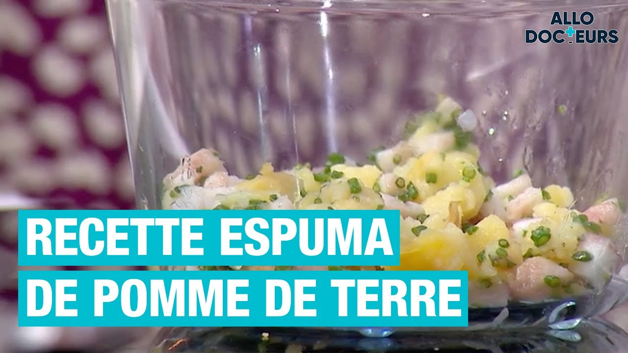 Recette : espuma de pomme de terre maison