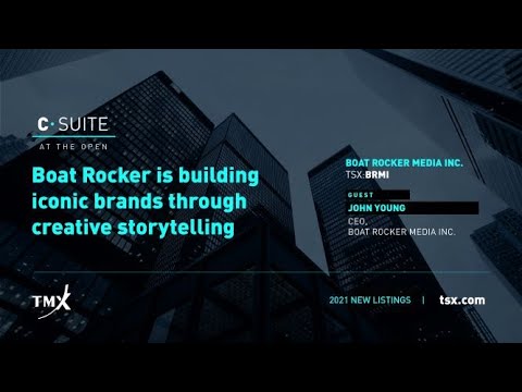 John Young, Chief Executive Officer, Boat Rocker Media Inc., shares his Company’s story in an interview with TMX Group.