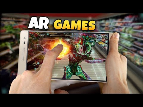 Top 10 Best New Augmented Reality Games For Android 2021 (AR GAMES)