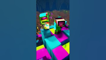 Minecraft Rave - Block Party : AI-Crafted Music and Video