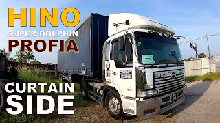 HINO SUPER DOLPHIN PROFIA - Lori Treler Curtain Side