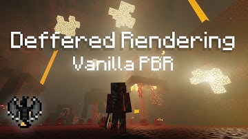 Deferred Technical Preview | Vanilla PBR Deferred