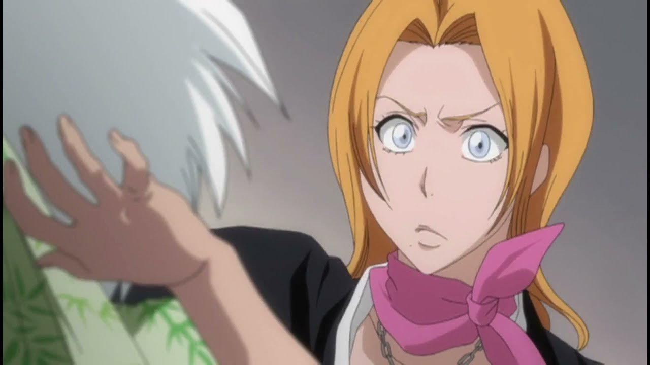 Rangiku tells Toshiro to stand up for himself YouTube