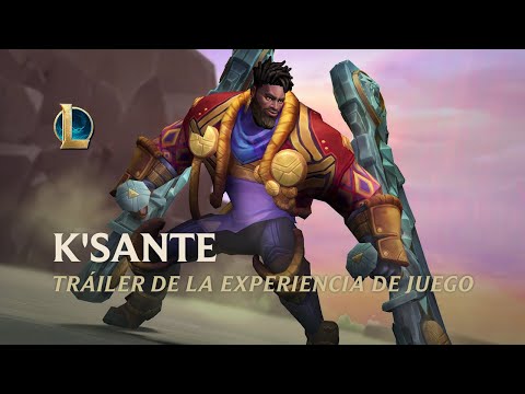 K'Sante, el Orgullo de Nazumah | Tráiler de la experiencia de juego - League of Legends