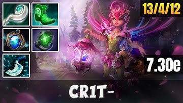 Cr1t- | Dark Willow | Dota 2 Pro Gameplay - Patche 7.30e
