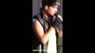 ADAM LAMBERT "Never Close Our Eyes" PNC Bank Arts Center Holmdel NJ 05.20.2012