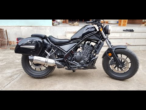 Video Honda Rebel 300 độ pô Leovince SBK 2019 | Phượt Safety... - youtube