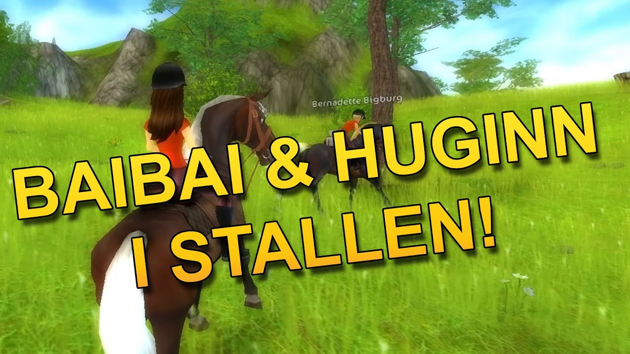 BAIBAI & HUGINN I STALLEN!