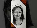 Draw Seowon of UNIS #shorts #seowon #unis #loomismethod #portrait #charcoaldrawing