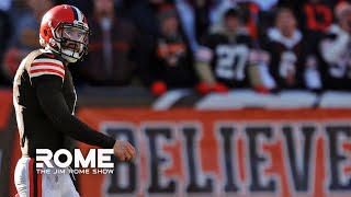 Baker Mayfield is not happy the Browns are looking at Deshaun Watson | The Jim Rome Show
