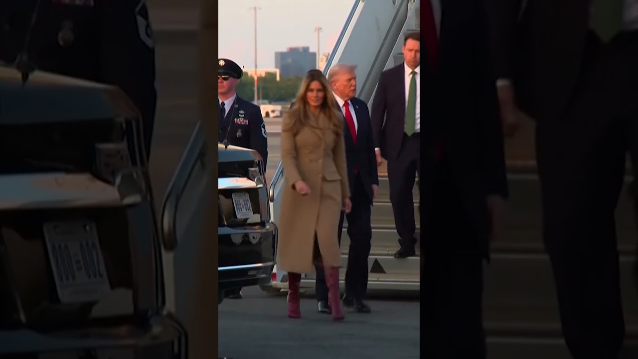Trump Arrives in Florida After Visiting Fort Bragg in North Carolina | DRM News| AC1C