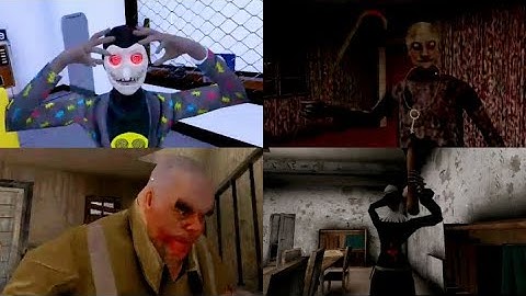 Horror Jumpscares : Smiling X corp 2 Vs Granny Chapter Two Vs Mr Meat Vs Evil Nun Old Version
