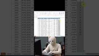 Interview Excel Trick: Insert Blank Rows Automatically 💼| @DecodewithDiksha8 | #viral #excel
