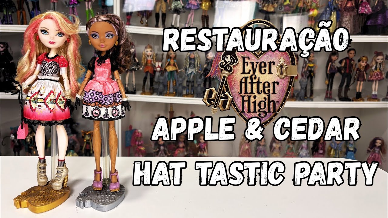Restoring Apple White and Cedar Wood dolls from the Ever After