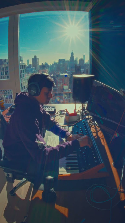 Analog bass riff with the Moog Subsequent 37 #moog #synthesizer #edmproducer