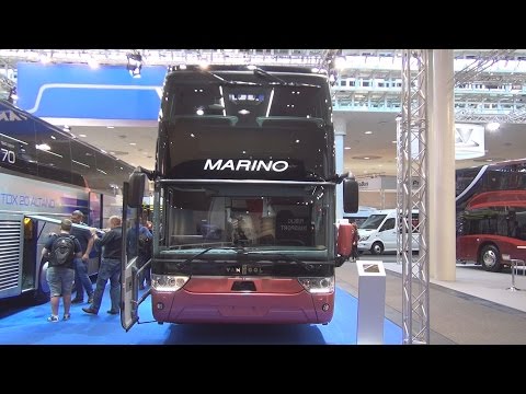 Van Hool TDX27 Astromega Double-Decker Bus Exterior and Interior