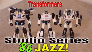 Transformers Studio Series '86 Jazz - GotBot True Review NUMBER 828