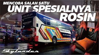 SALAH SATU UNIT SPESIALNYA ROSALIA INDAH‼️ Naik Bus Rosalia Indah Skylander R22 New Armada