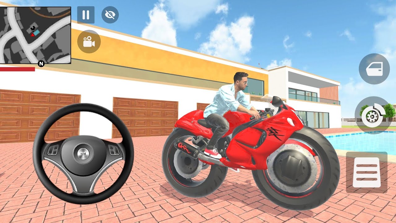 🔥Franklin Bought New Super Fast Red 🔴 Modified Bike 👀 | Ultimate GTA V Ride