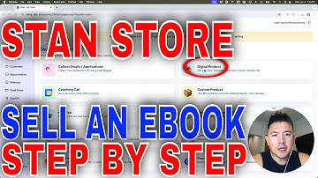 ✅ Hoe verkoop je een e-book via Stan Store🔴