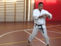 Kai Sensei Leading The Class In Kata Hangetsu Kai Sensei Leading The Class In Kata Hangetsu