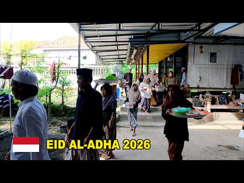 VILLAGE Life in Indonesia During Eid al Adha Celebration